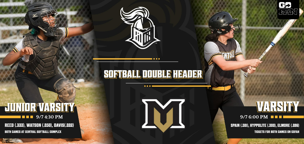 Central to host Mountain View in JV/V Double Header!